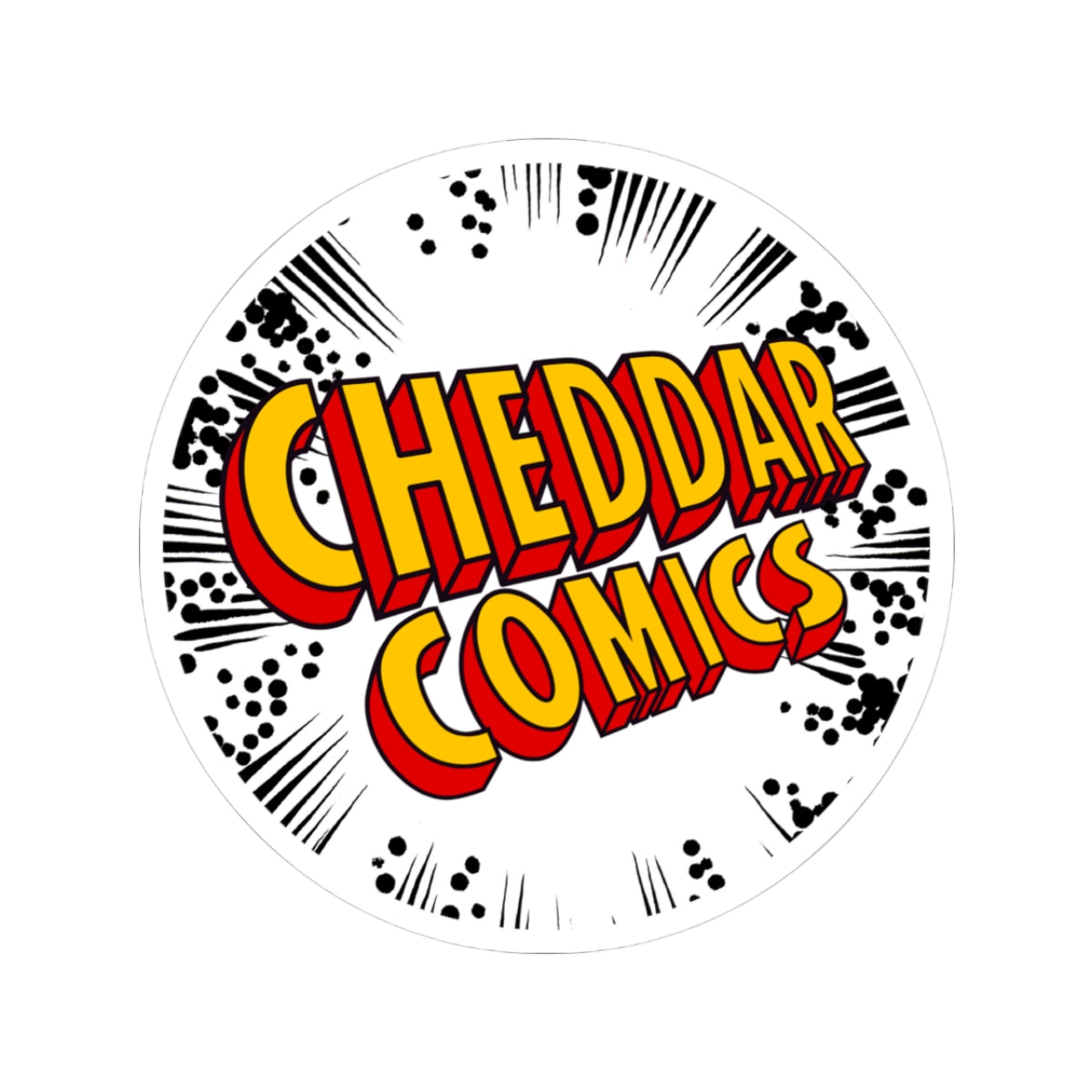 Cheddar Comics Logo Sticker!